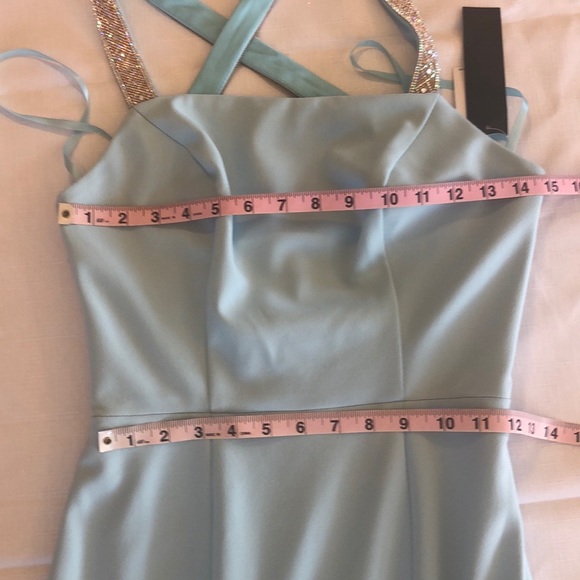 BLUE EVENING GOWN - Picture 10 of 10